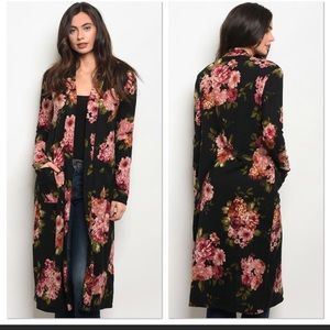 Long sleeve cardigan